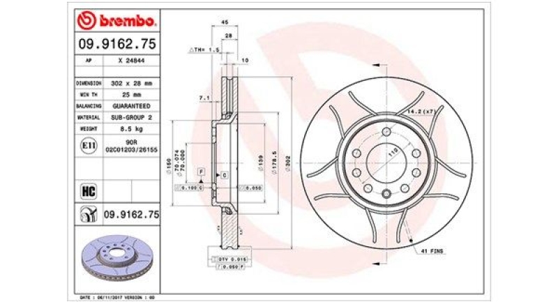 MAGNETI MARELLI Bremsscheibe