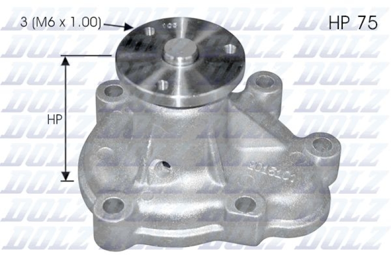 DOLZ Water Pump, engine cooling