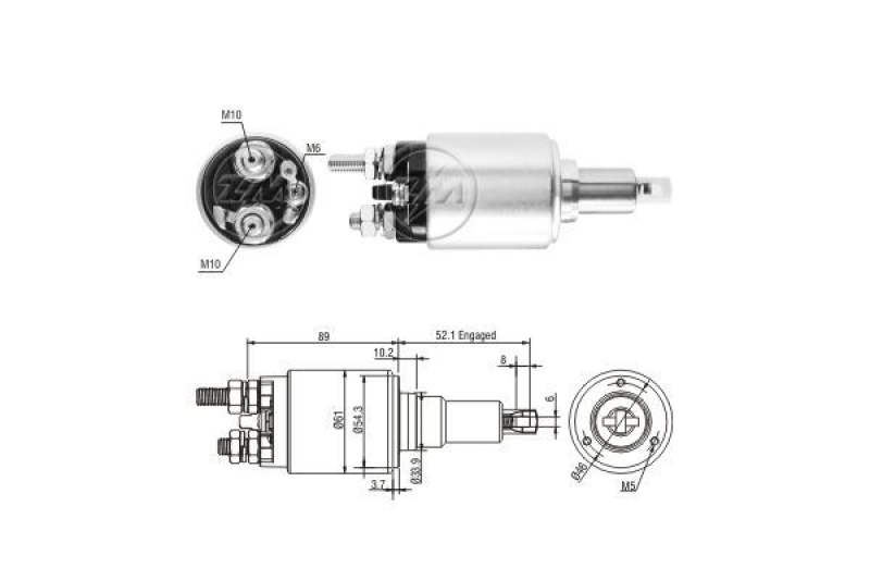 ERA Solenoid Switch, starter