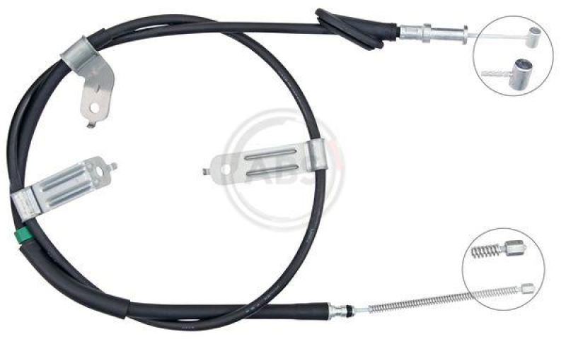 A.B.S. Cable, parking brake
