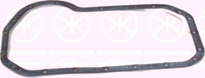 KLOKKERHOLM Gasket, oil sump