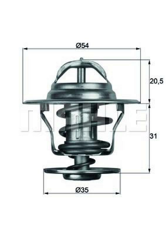 MAHLE Thermostat für Kühlmittel / Kühlerthermostat