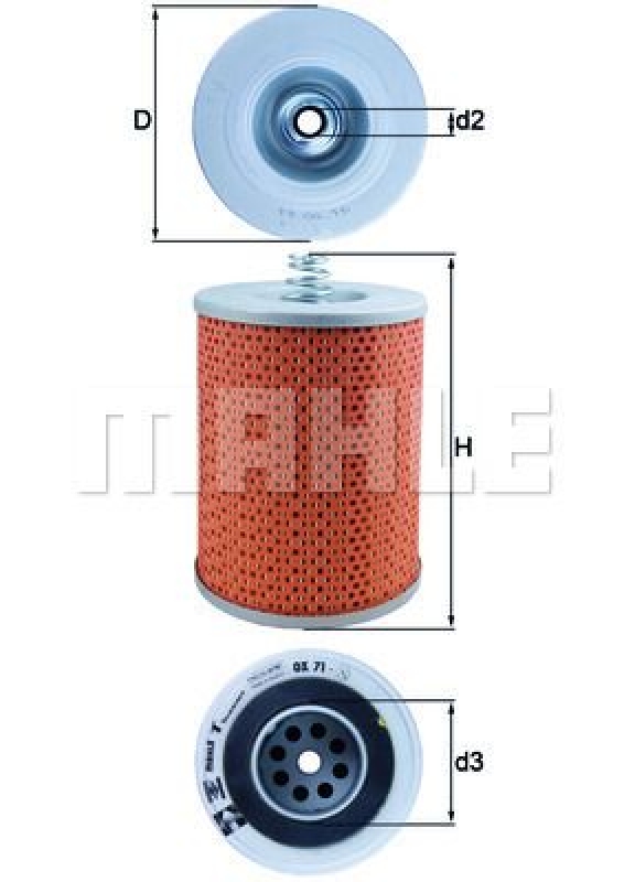 KNECHT Oil Filter