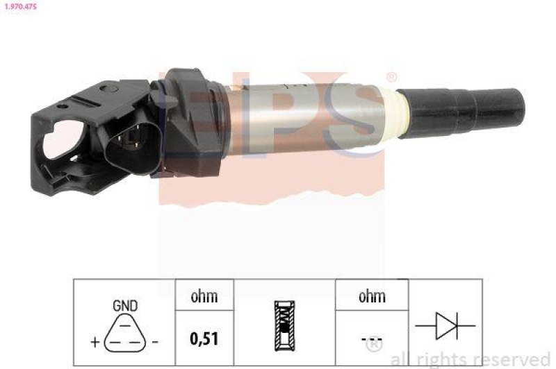 EPS Zündspule Made in Italy - OE Equivalent