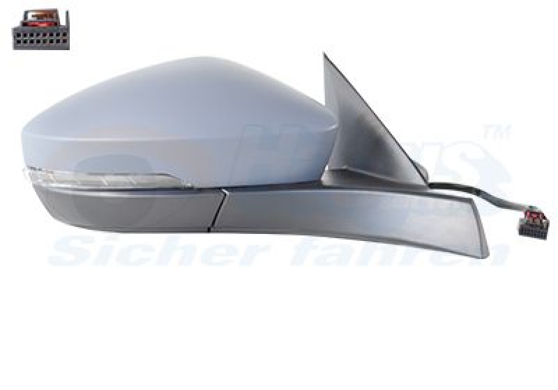 VAN WEZEL Outside Mirror * HAGUS *