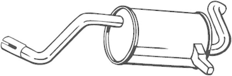 BOSAL Endschalldämpfer