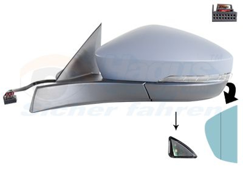 VAN WEZEL Außenspiegel * HAGUS *