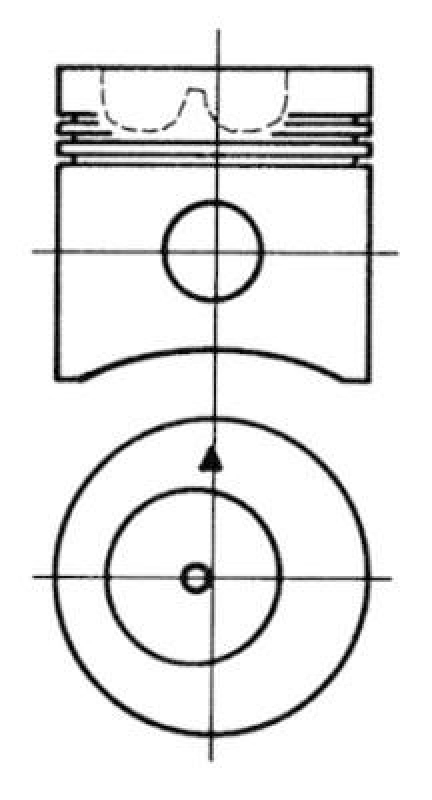 KOLBENSCHMIDT Piston