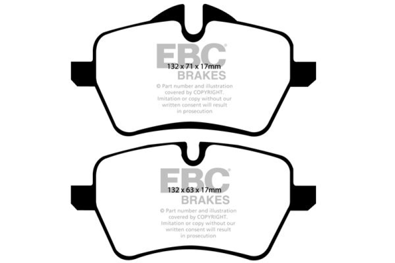 EBC Brakes Brake Pad Set, disc brake