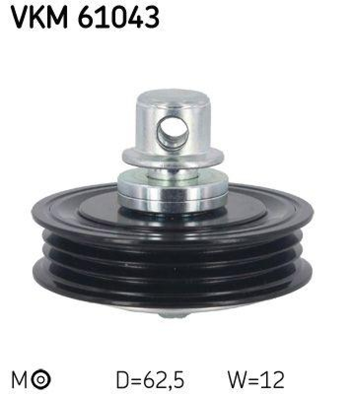 SKF Riemenspanner, Keilrippenriemen VKM 61043