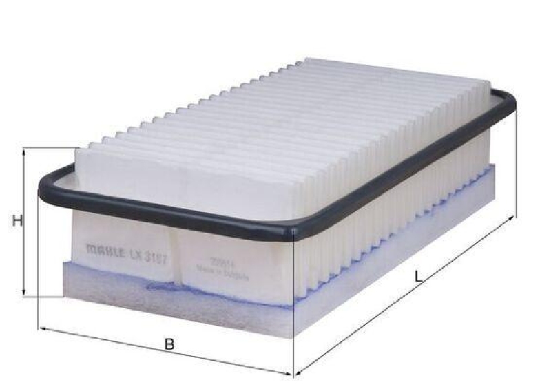 MAHLE ORIGINAL Luftfilter