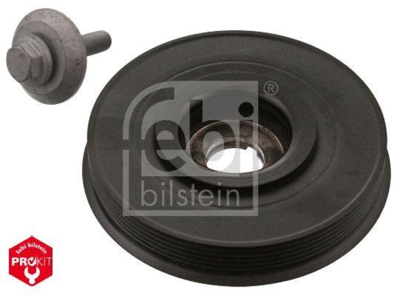 FEBI BILSTEIN Riemenscheibe, Kurbelwelle ProKit 33784