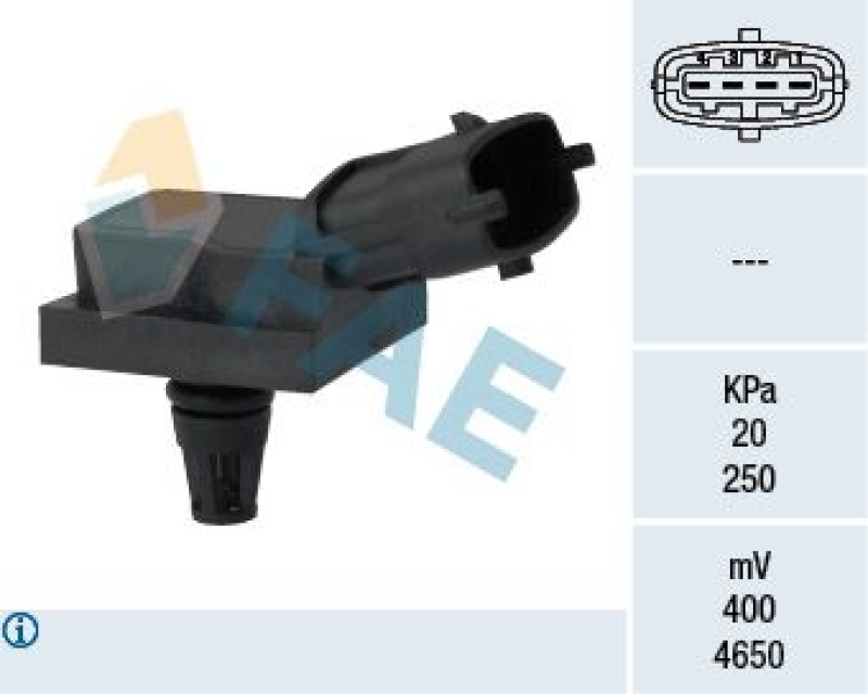 FAE Sensor, intake manifold pressure