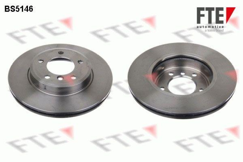 2x FTE Bremsscheibe 9072120
