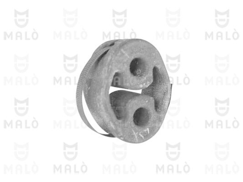 AKRON-MALÒ Gummistreifen, Abgasanlage
