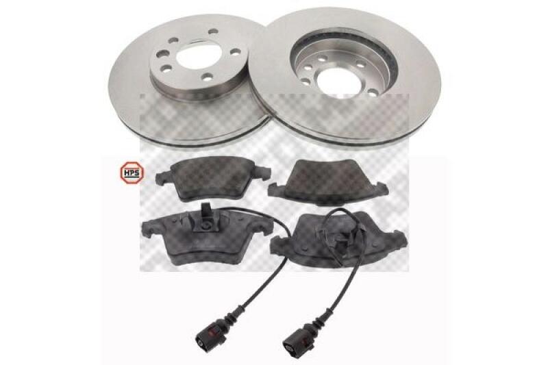MAPCO Brake Set, disc brakes