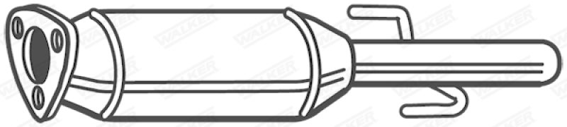 WALKER Soot/Particulate Filter, exhaust system EVO S
