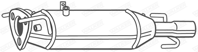 WALKER Ruß-/Partikelfilter, Abgasanlage EVO C