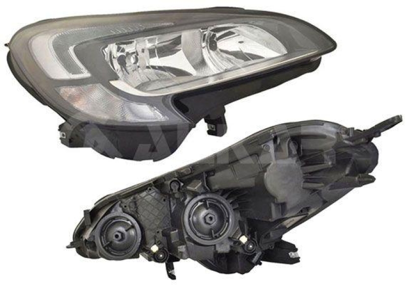 1x Alkar Hauptscheinwerfer LED H7 Rechts passend für Opel Corsa BJ bis 06/2019 2774421