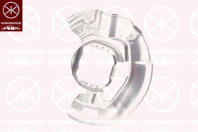 KLOKKERHOLM Splash Panel, brake disc