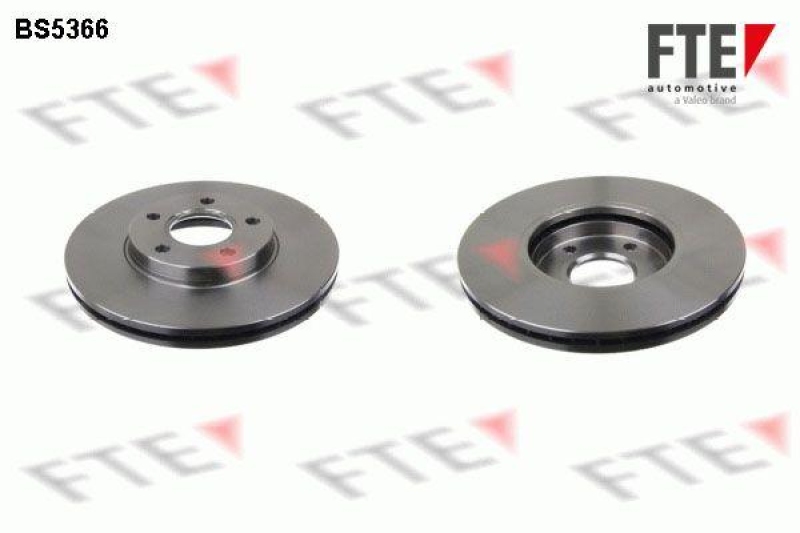 2x FTE Bremsscheibe 9072121