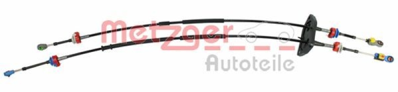 METZGER Cable Pull, manual transmission