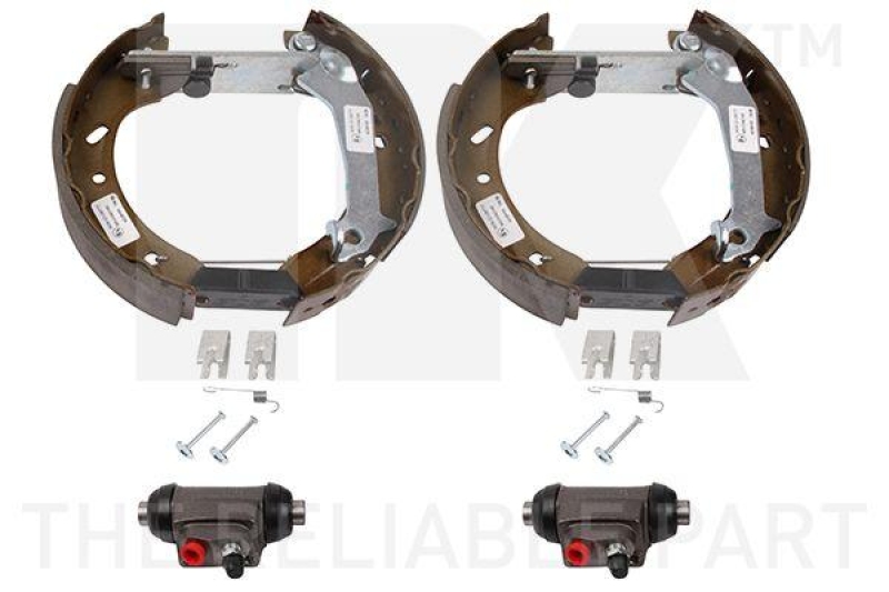Brake Set, drum brakes