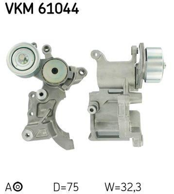 SKF Riemenspanner, Keilrippenriemen