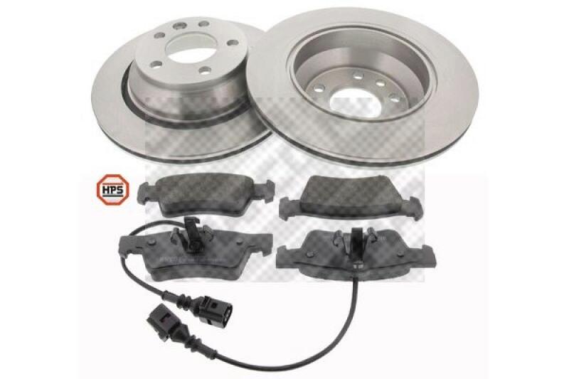 MAPCO Brake Set, disc brakes