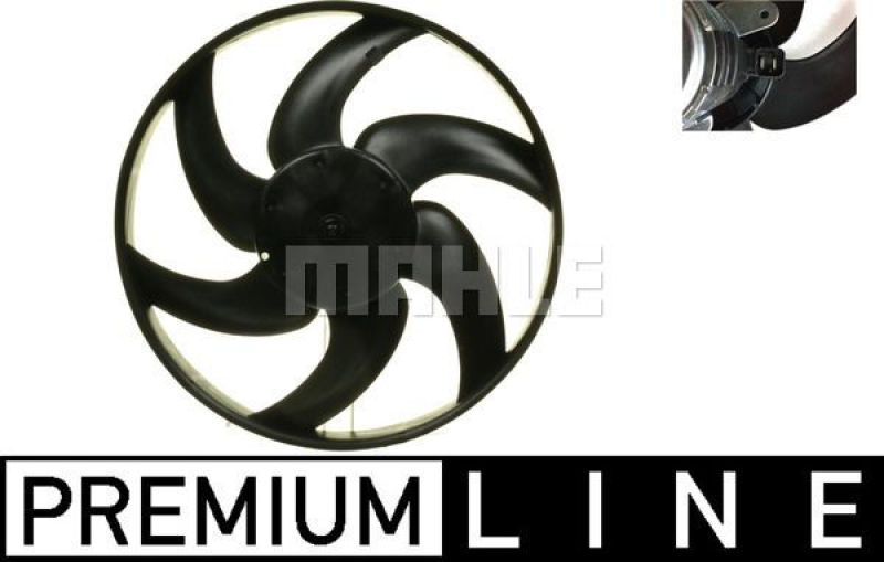 MAHLE Fan, engine cooling BEHR *** PREMIUM LINE ***