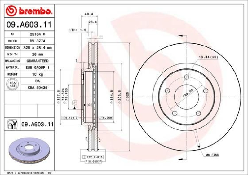 Brembo Bremsscheiben + Brembo Brembeläge