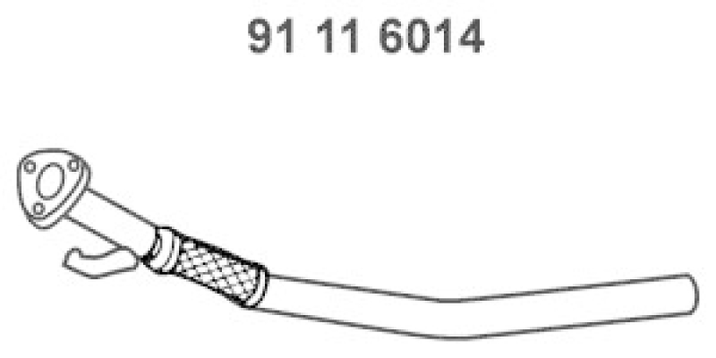 EBERSPÄCHER Exhaust Pipe