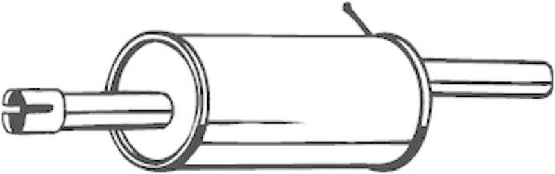 BOSAL Endschalld&auml;mpfer