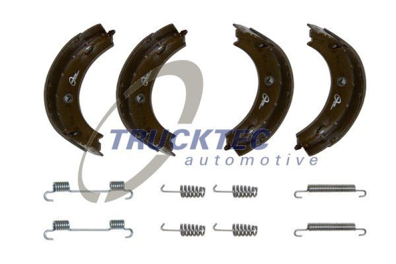 TRUCKTEC AUTOMOTIVE Brake Shoe Set, parking brake