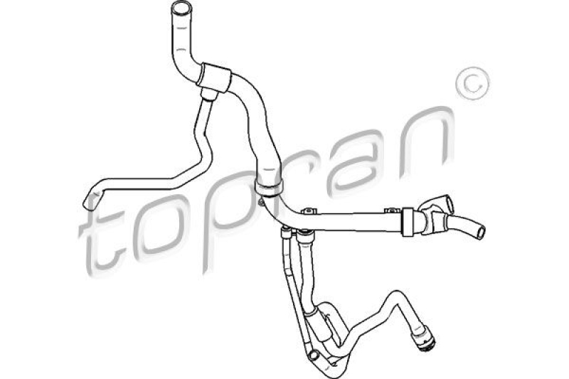 TOPRAN Radiator Hose