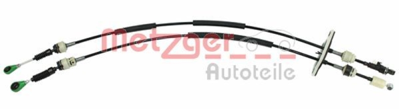 METZGER Cable Pull, manual transmission