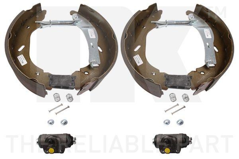 Brake Set, drum brakes