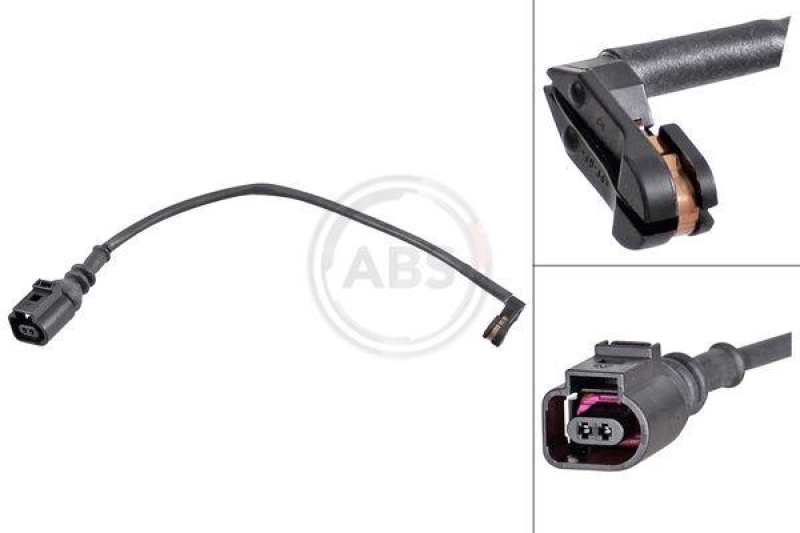 Warning Contact, brake pad wear