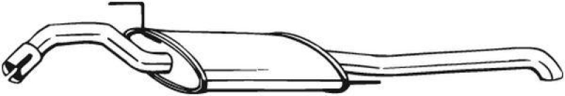 BOSAL End Silencer