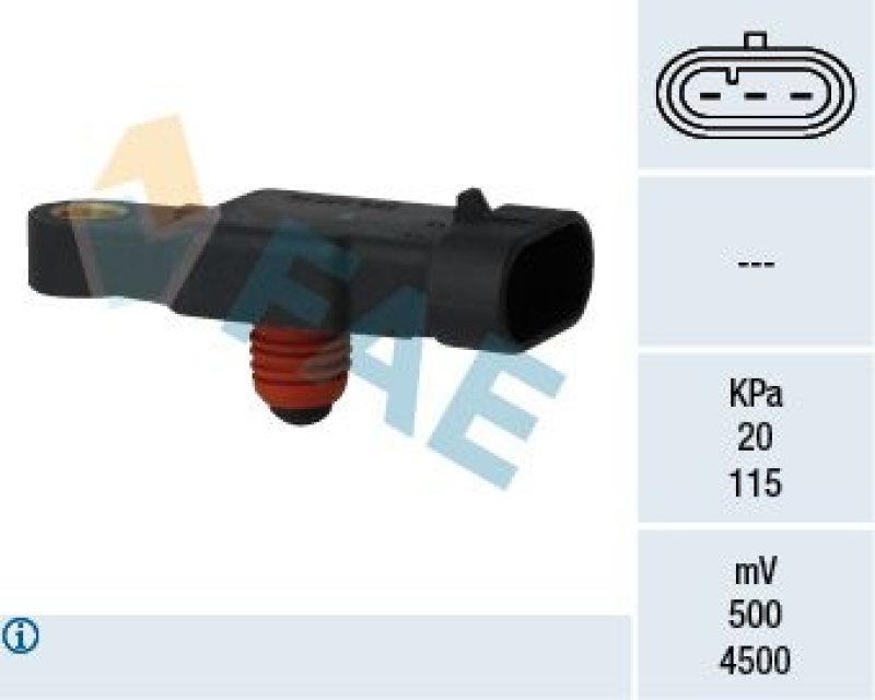 FAE Sensor, intake manifold pressure