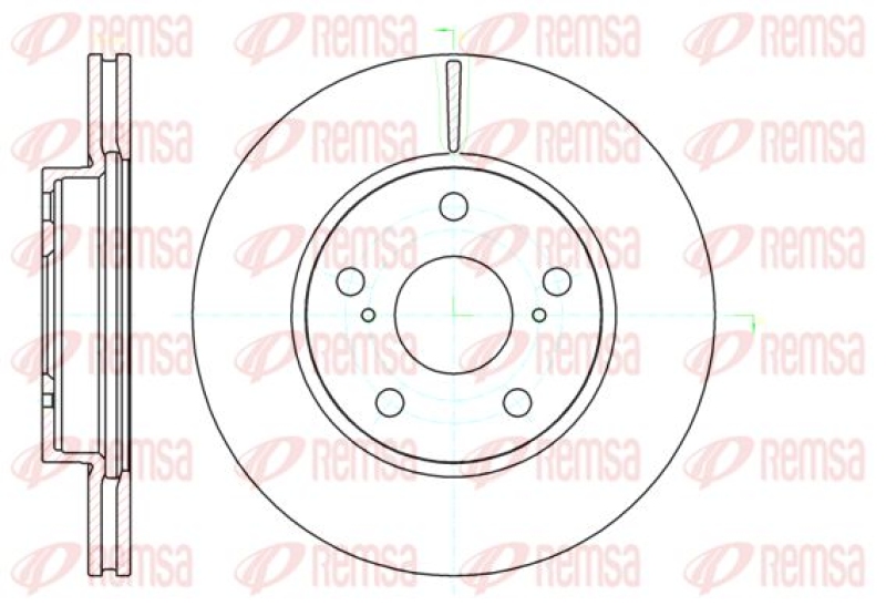 2x KAWE Brake Disc