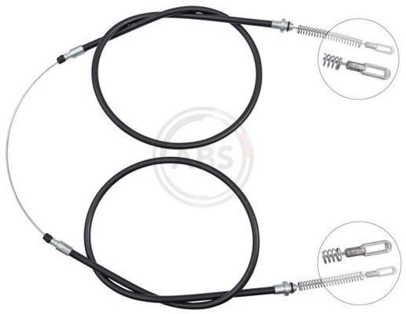 A.B.S. Seilzug, Feststellbremse K10264