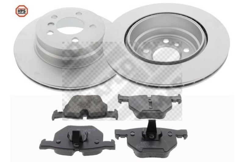 MAPCO Brake Set, disc brakes