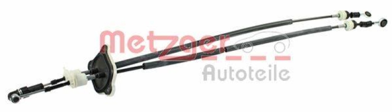 METZGER Cable Pull, manual transmission