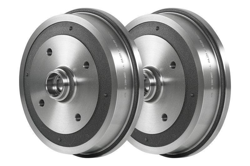2x ATE Brake Drum