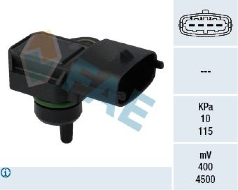 FAE Sensor, intake manifold pressure