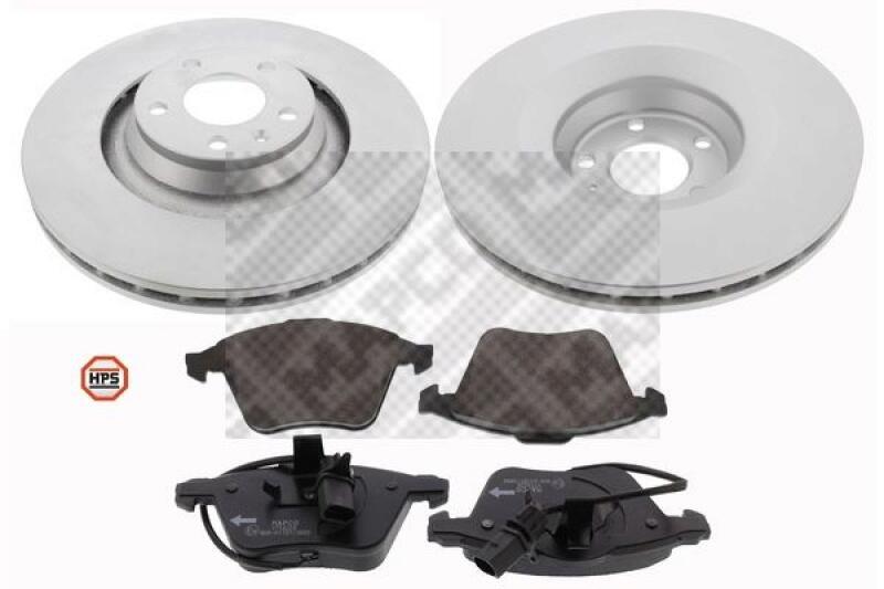 MAPCO Brake Set, disc brakes