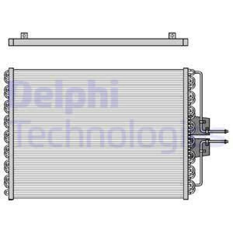 DELPHI Kondensator, Klimaanlage