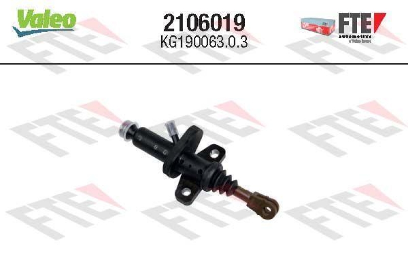 VALEO Geberzylinder, Kupplung FTE CLUTCH ACTUATION 2106019