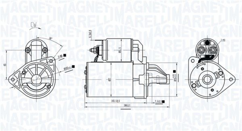 MAGNETI MARELLI Starter